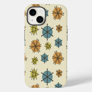 Coque Pour iPhone 14 Éclats de soleil modernistes du milieu du XXe sièc