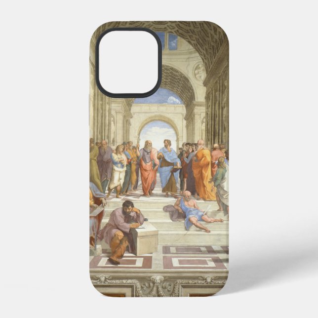 Coque iPhone École d'Athènes (Verso)