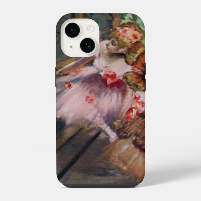 COQUE iPhone ÉCOLE DE DANSE / DANSEUSES DE BALLET EN ROSE (Verso)