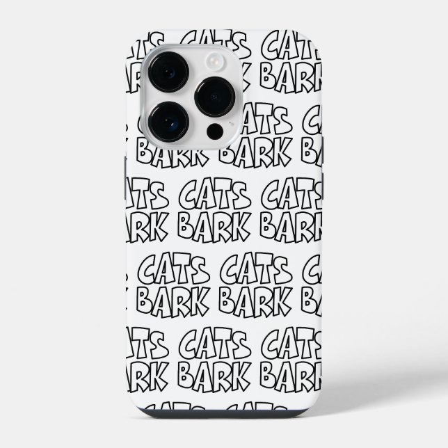 Coque iPhone Écorce de chats (Verso)