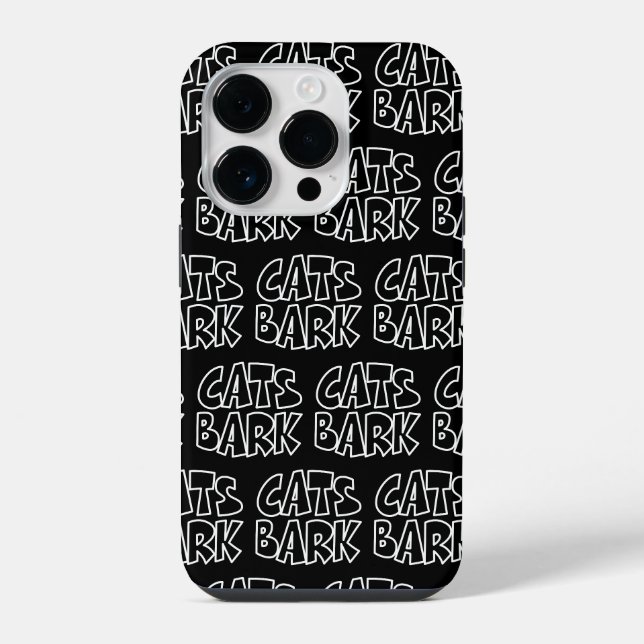 Coque iPhone Écorce de chats (Verso)