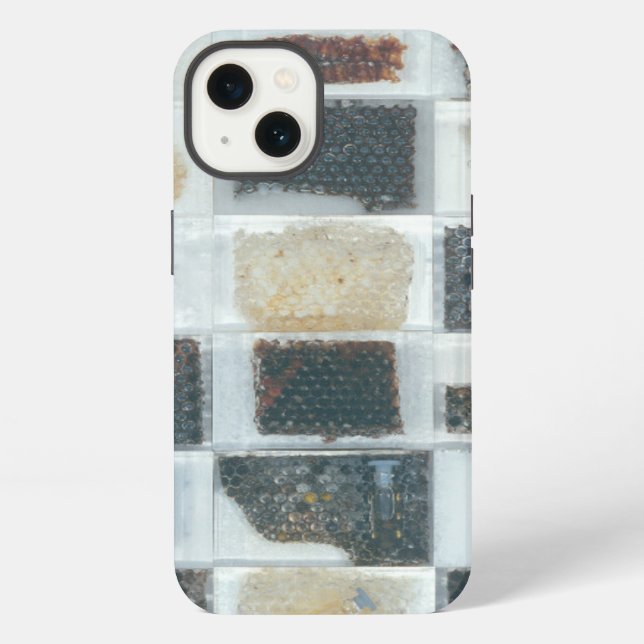 Coque iPhone Écoulements de résine d'abeille (Verso)