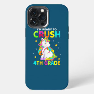 Etui iPhone 13 Pro Max Écraser la licorne qui fait dab en 4e année pour l