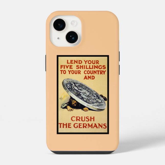Coque iPhone Écraser Le Coque-coque iphone Allemand (Verso)