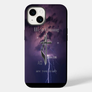 Coque Pour iPhone 14 Écriture biblique Jean 3:16
