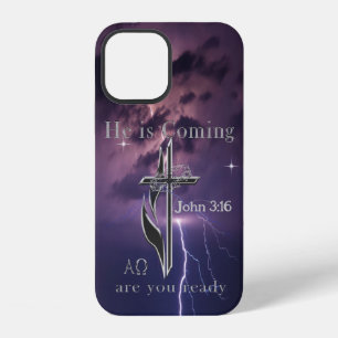 Coque iPhone 12 Écriture biblique Jean 3:16
