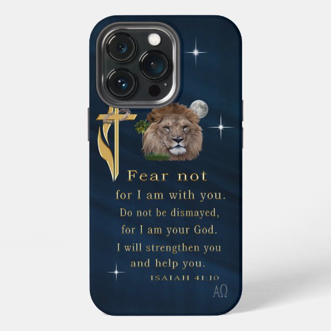 Coque iPhone Écriture chrétienne (Dos)