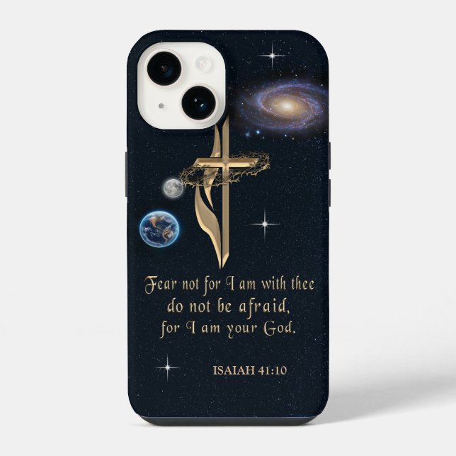 Coque iPhone Écriture chrétienne (Verso)