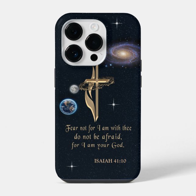Coque iPhone Écriture chrétienne (Verso)