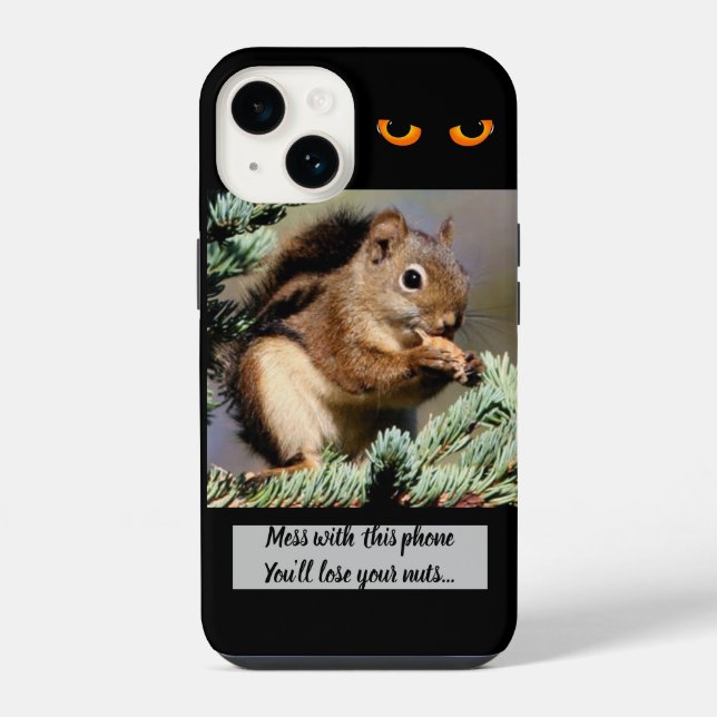 Coque iPhone Écureuil (Verso)
