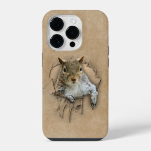 Coque Pour iPhone 14 Plus Écureuil à chemise déchirée