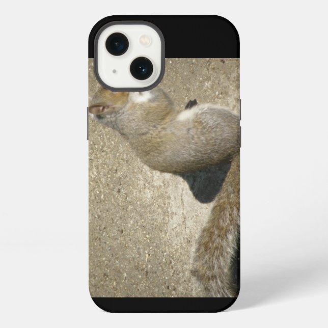 Coque iPhone Écureuil affamé Horatio (Verso)