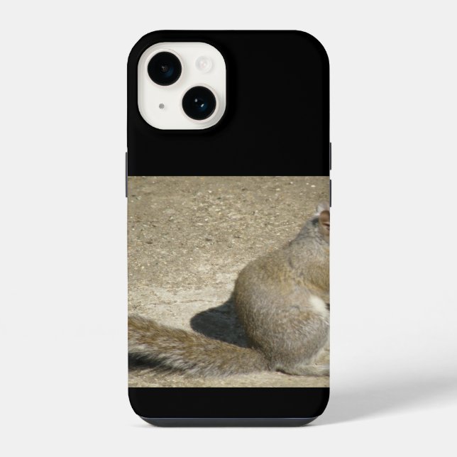 Coque iPhone Écureuil affamé Horatio (Verso)