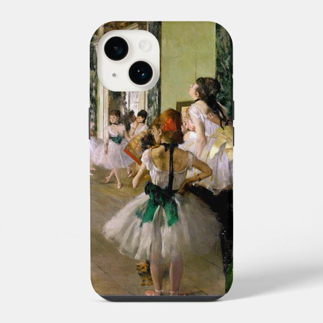 Coque iPhone Edgar Degas La Classe de Danse (Verso)