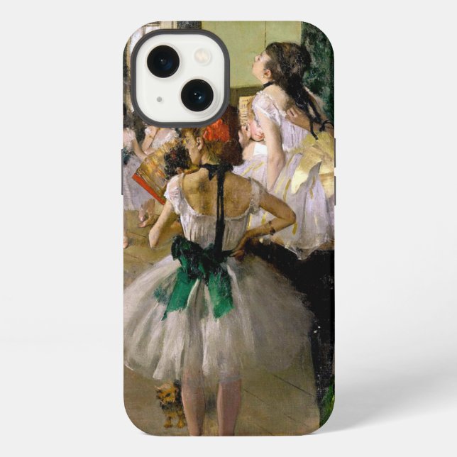 Coque iPhone Edgar Degas La Classe de Danse (Verso)