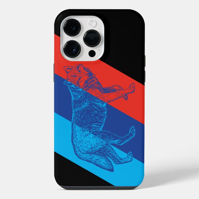 Coque iPhone Édition Black Wolf BMW M (Verso)