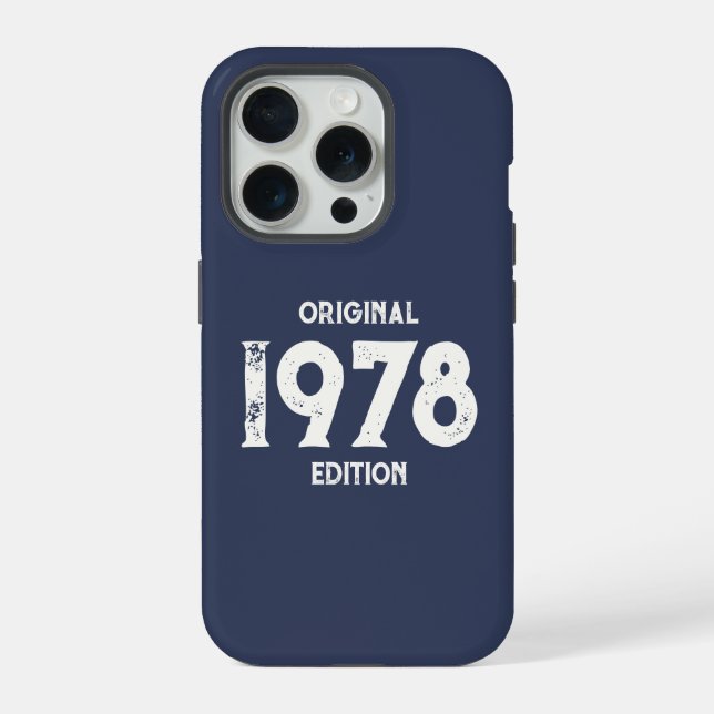 Coque iPhone Édition Originale 1978 (Verso)