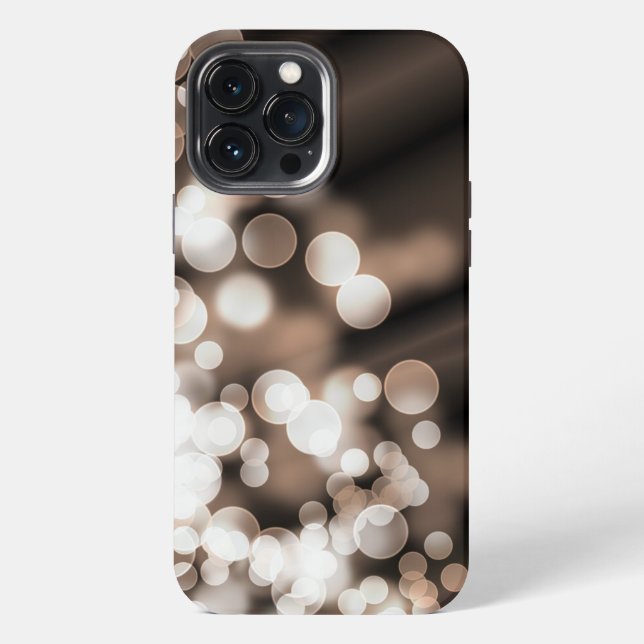 Coque iPhone effet bokeh. (Verso)