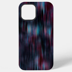 Coque iPhone 12 Pro Max Effet de vent ou de pluie, sur la couleur du vin