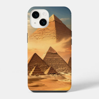 Coque Pour iPhone 14 Egypt Pyramid Unique Style 