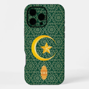 Coque iPhone 16 Pro Max Eid al Fitr Moubarak Ramadan Kareem Moon Star