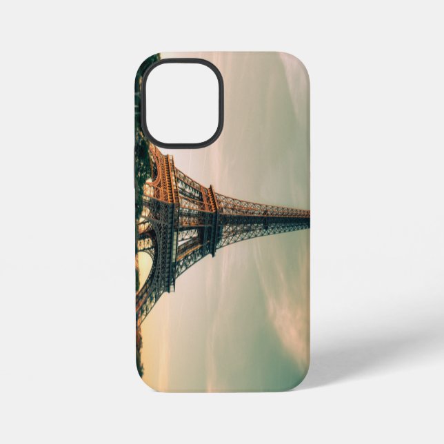 Coque iPhone Eiffel tour lancer oreiller (Verso)