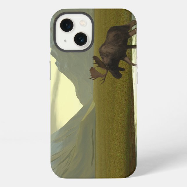 Coque iPhone Élan de l'après-midi (Verso)
