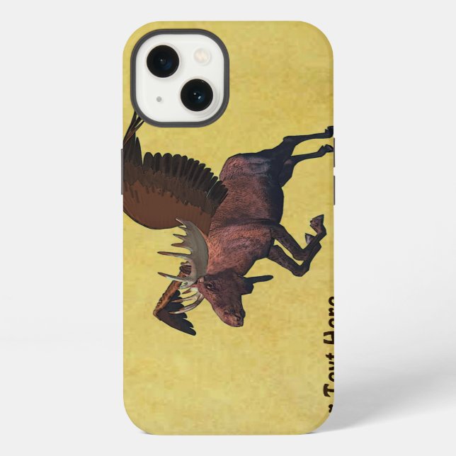 Coque iPhone Élan Volant (Verso)