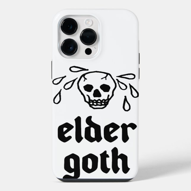 Coque iPhone Elder Goth (Verso)