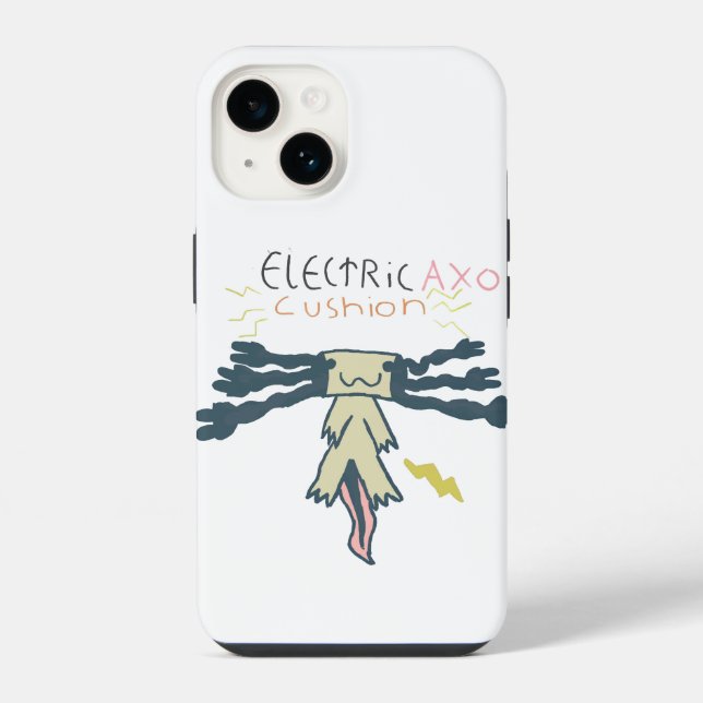 Coque iPhone Electric Axo by Jorge (Verso)