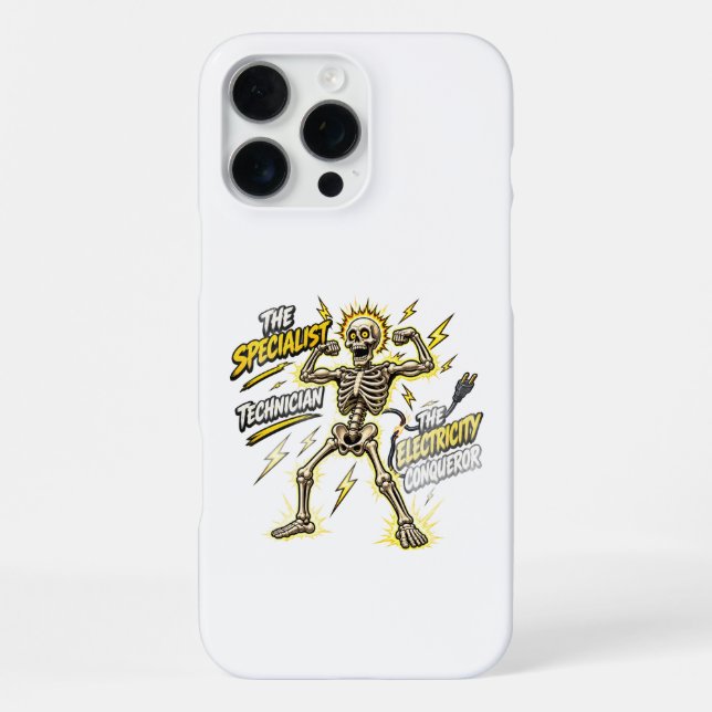 Coque iPhone Electricity Conqueror Phone Cover (Verso)