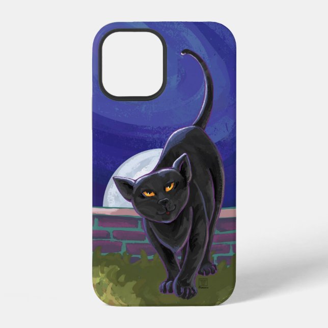 Coque iPhone Électronique Black Cat (Verso)