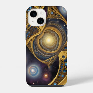 Coque Pour iPhone 14 Élégance Antique : Fusion Celtique & Égyptienne