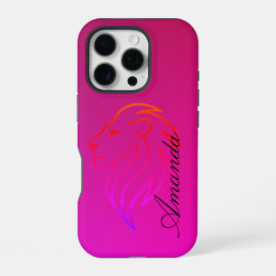 Coque iPhone 16 Pro Élégance du feu : Identité rayonnante