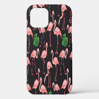 Élégance Flamant rose : Fusion Monstera Vintage.