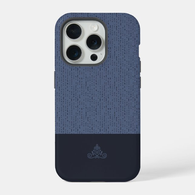 Coque iPhone Elegance Series - Midnight Breeze (Verso)
