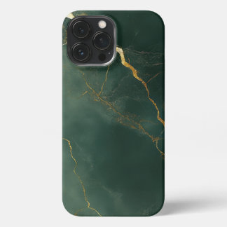 Etui iPhone 13 Pro Max Elegant blue marble stone Phone Case