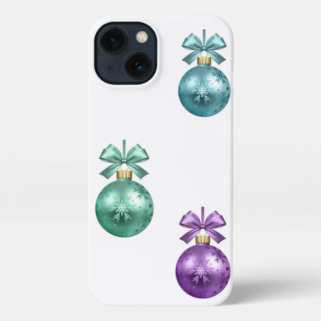 Coque iPhone Elegant Christmas  (Verso)