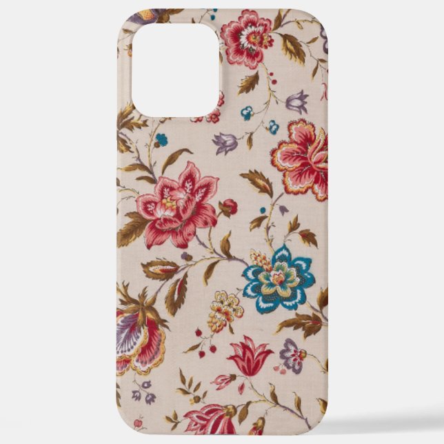 Coque iPhone Elegant Custom Floral Photo (Verso)