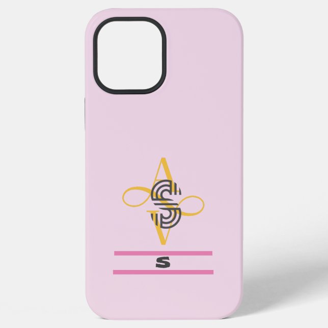 Coque iPhone Élégant Design Moderne (Verso)