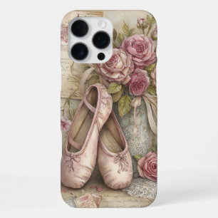 Coque iPhone 16 Pro Max Élégant Étui de Téléphone avec Chaussures de Balle
