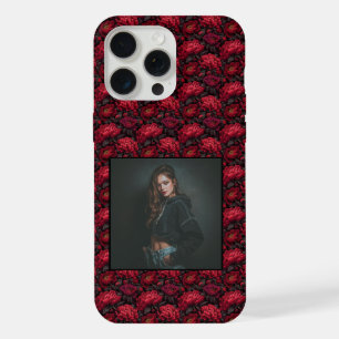 Coque iPhone 15 Pro Max Élégant Fête d'anniversaire Pivoines Floral Person