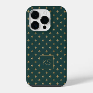 Coque Pour iPhone 14 Plus Élégant motif élégant monogrammed
