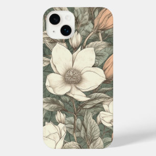Élégant motif floral Vintage