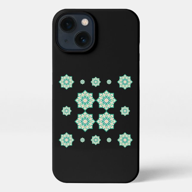 Coque iPhone Élégant Téléphone de luxe - Motif élégant (Verso)