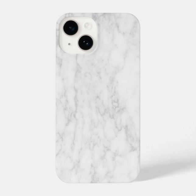 Coque iPhone Elegant White Marble  (Verso)