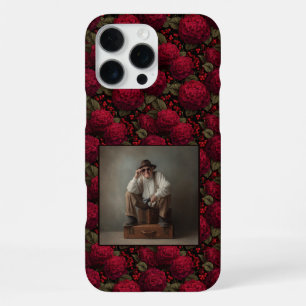 Coque iPhone 16 Pro Max Élégantes Filles Cadeau Hydrangeans Fleur Photo