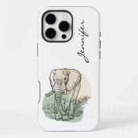 Élément iPhone éléphant moderne
