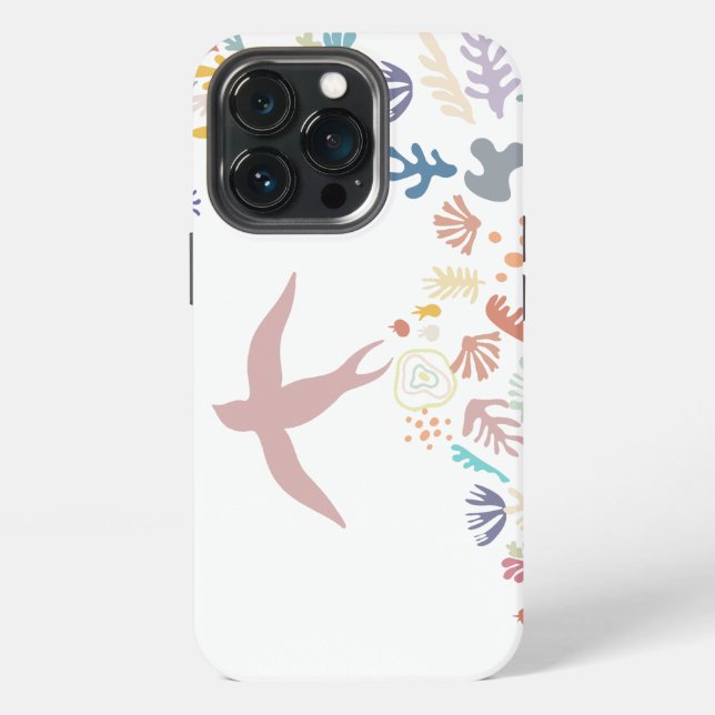 Coque iPhone Éléments d'art Dove Matisse (Dos)