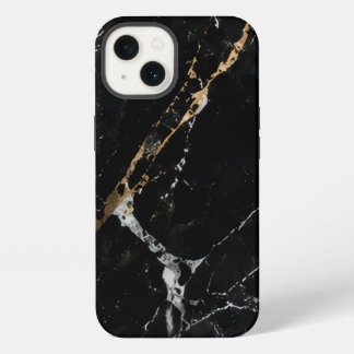 Etui iPhone 13 Elite Marbre Noir